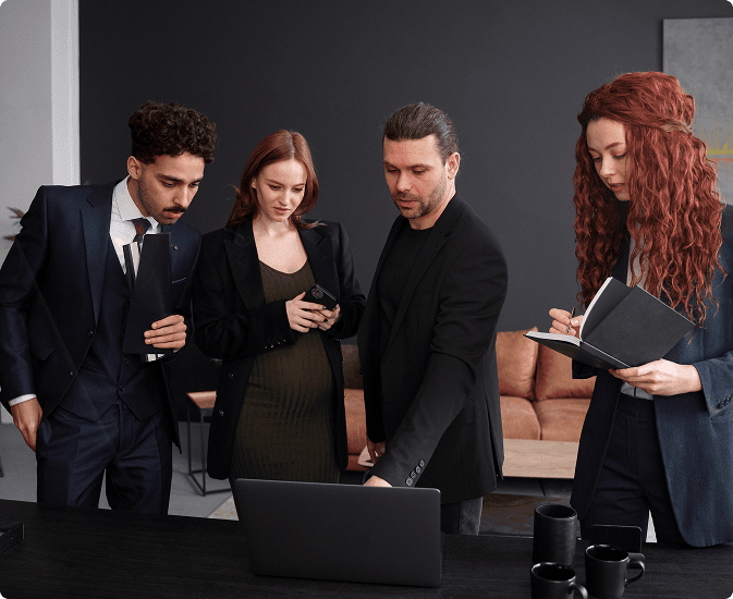 Business team collaboration